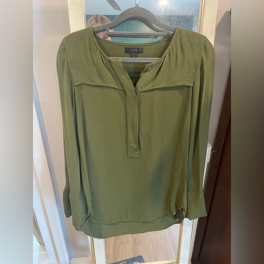 J crew blouse. Worn once